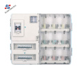 Transparent Plastic Indoor Electric Meter Boxes With Main Switch Control Boxes